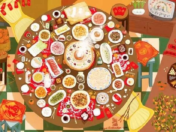 這些年夜飯宣傳廣告語，把顧客吸引到你的餐廳！